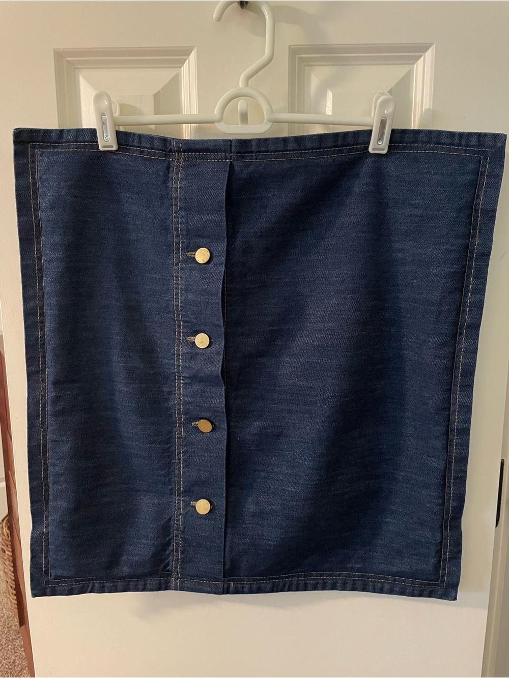 IKEA Sissil Denim Pillow Cover